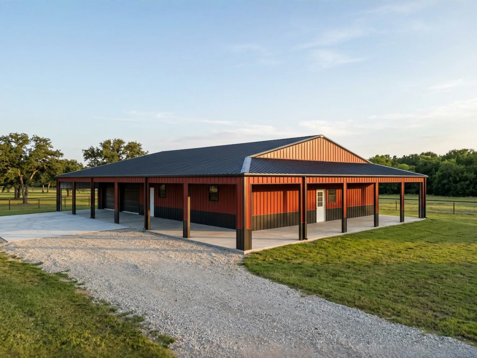 Barndominium Shells in North Texas | Steel Builder